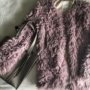 Fake fur jacket